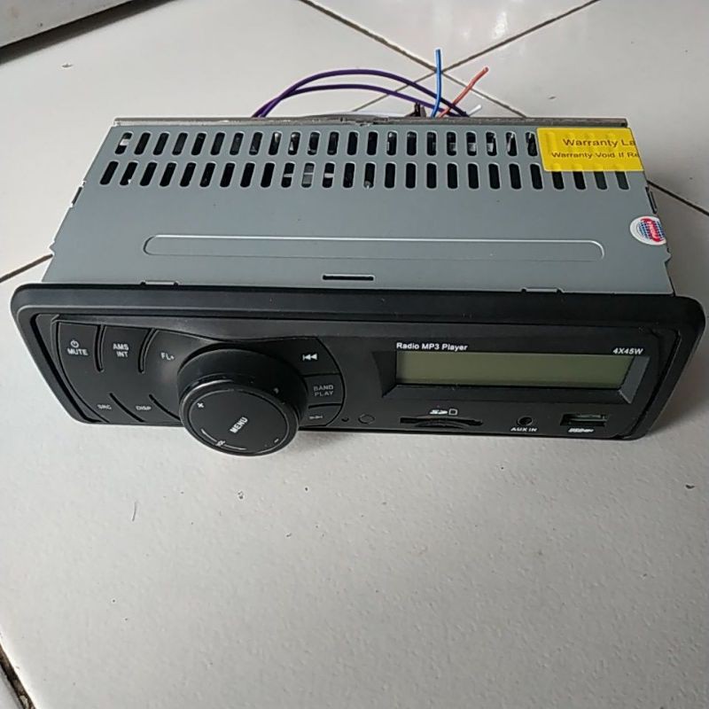 Tape Single din USB MP3 copotan Daihatsu grand max