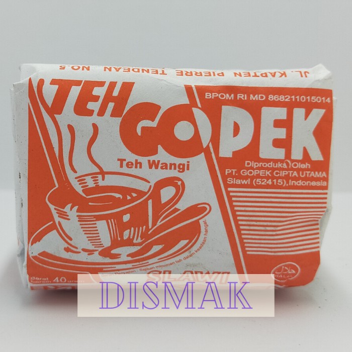 Teh Gopek Merah Slawi 40gr