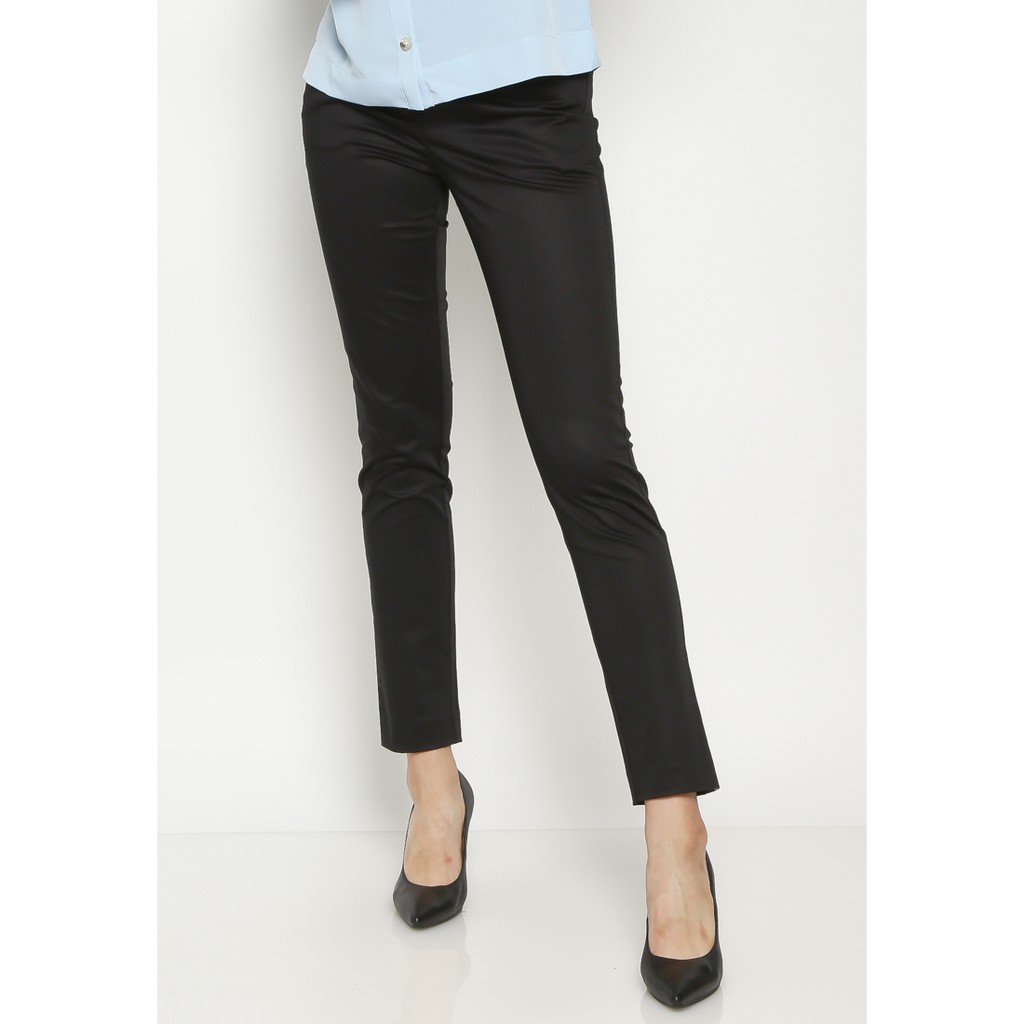 VALINO LADIES Celana  Panjang  Hitam Wanita  D XXBC07 B5 