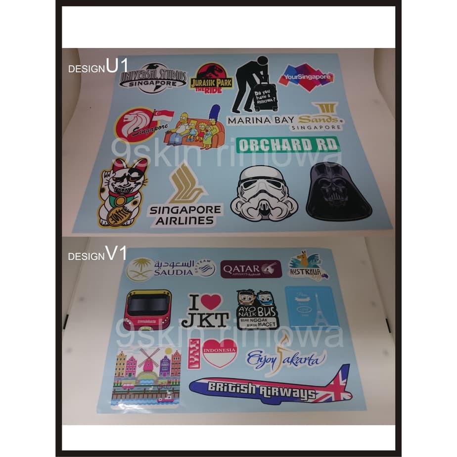 

HARGA HEMAT Rimowa Sticker Design 41