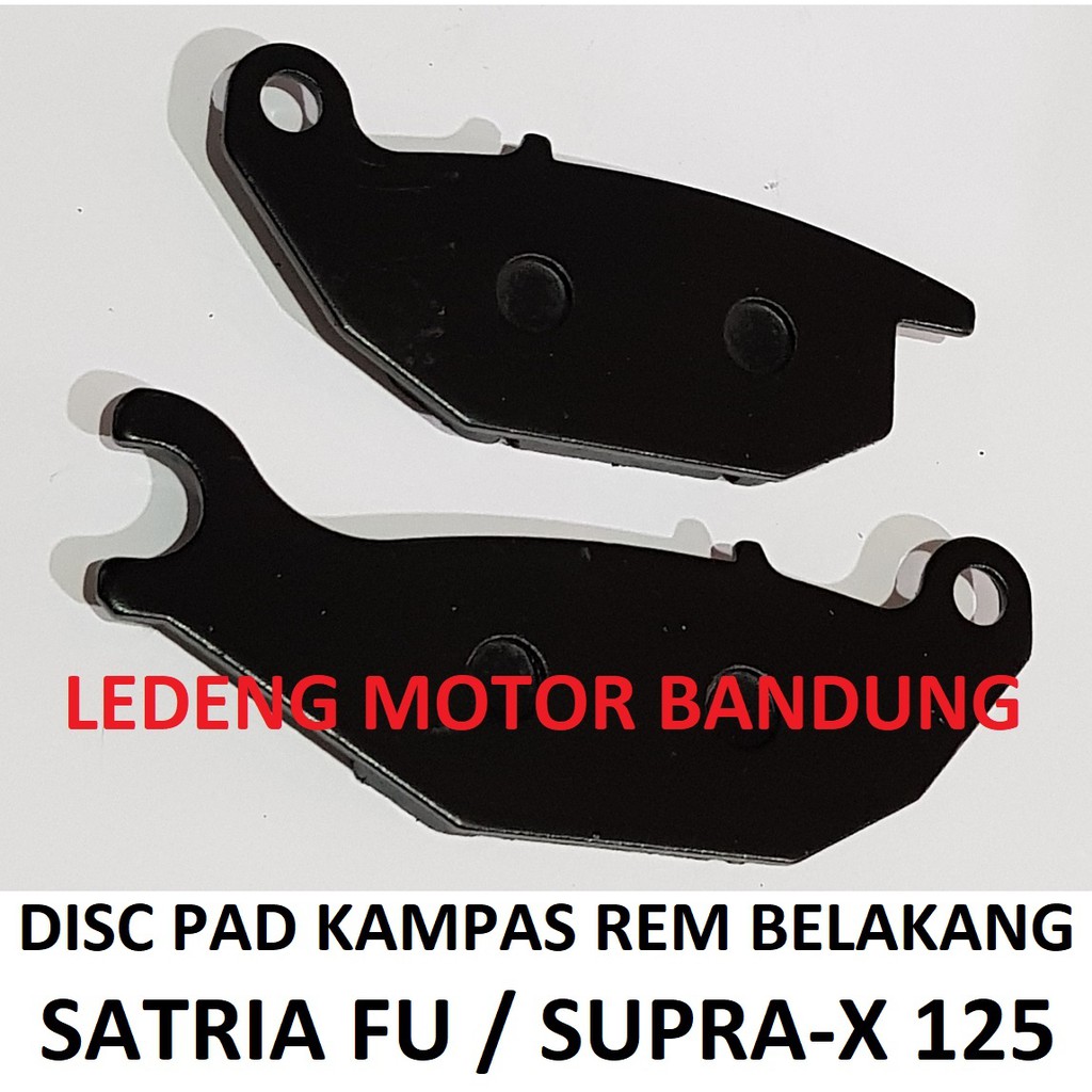 Murah Disc Pad FU Satria Supra X 125 Rear Kampas Rem Cakram Spin Front Lokal