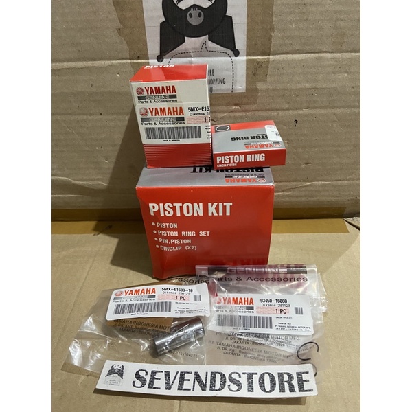 Piston Ring Set 5MX Mio Sporty Soul Fino Nouvo Original YGP