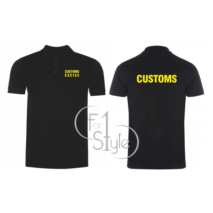 POLO SHIRT CUSTOMS BEA CUKAI NAMA CUSTOME