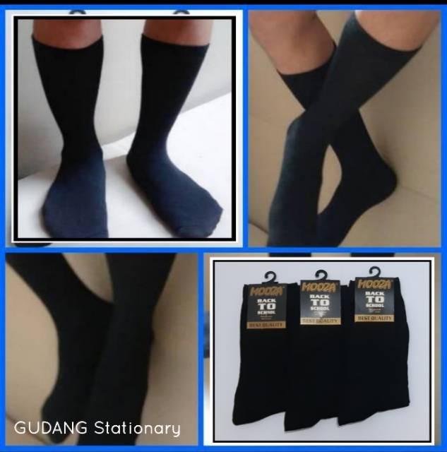 Kaos Kaki Panjang School Hitam