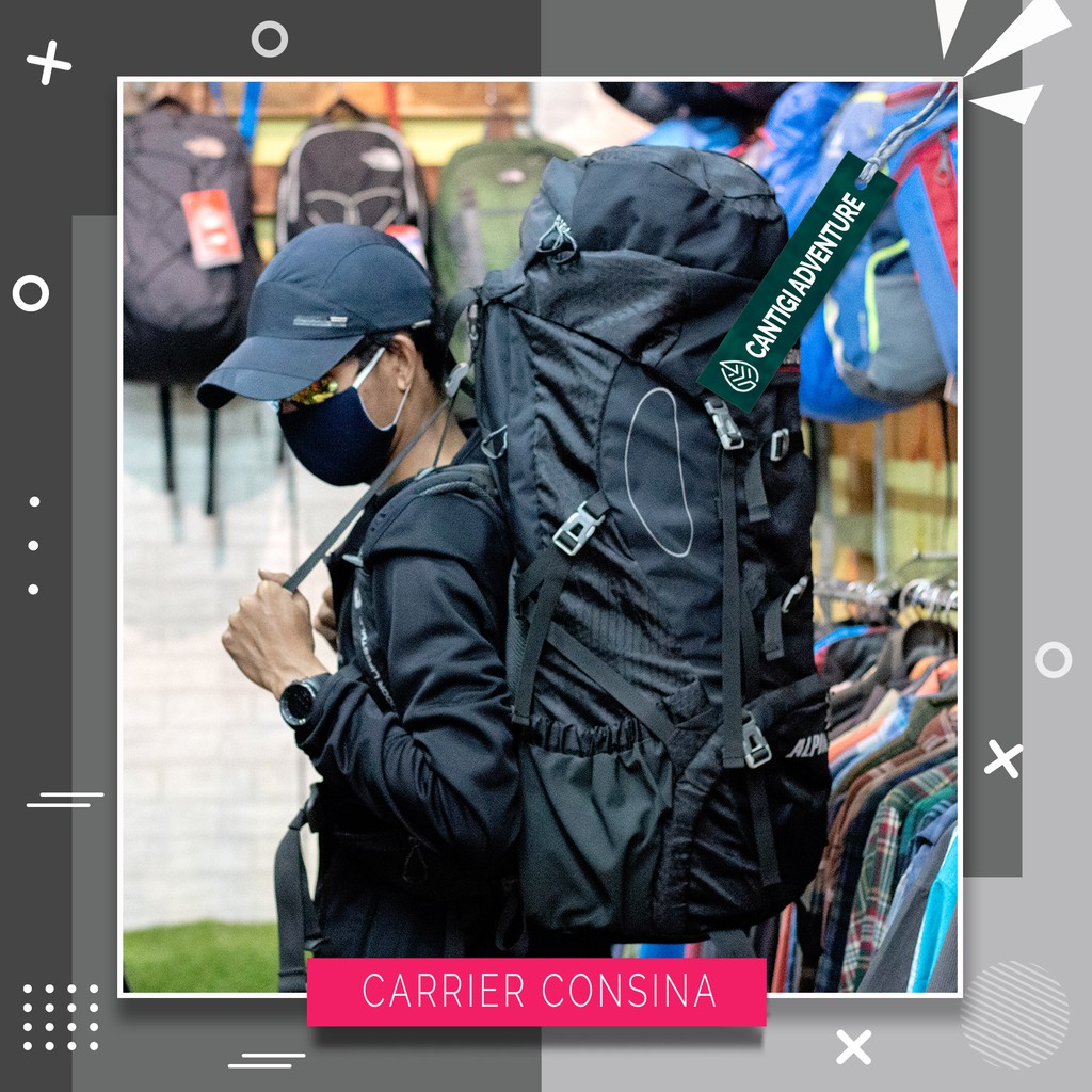 Tas Gunung Ransel Carrier Consina Alpinist 75 Liter