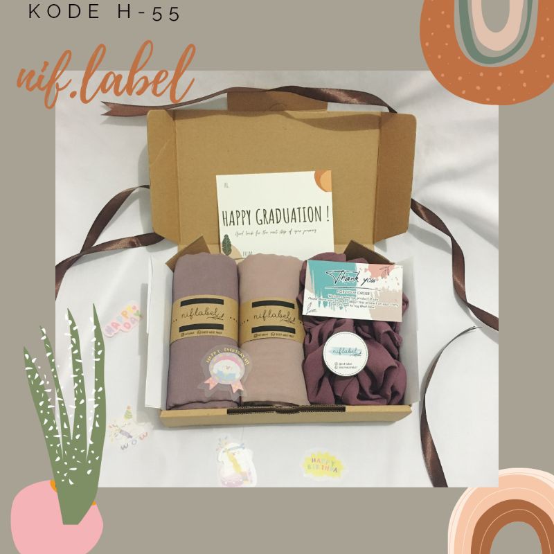 

HAMPERS HIJAB/GIFT/KADO/PARCELHIJAB