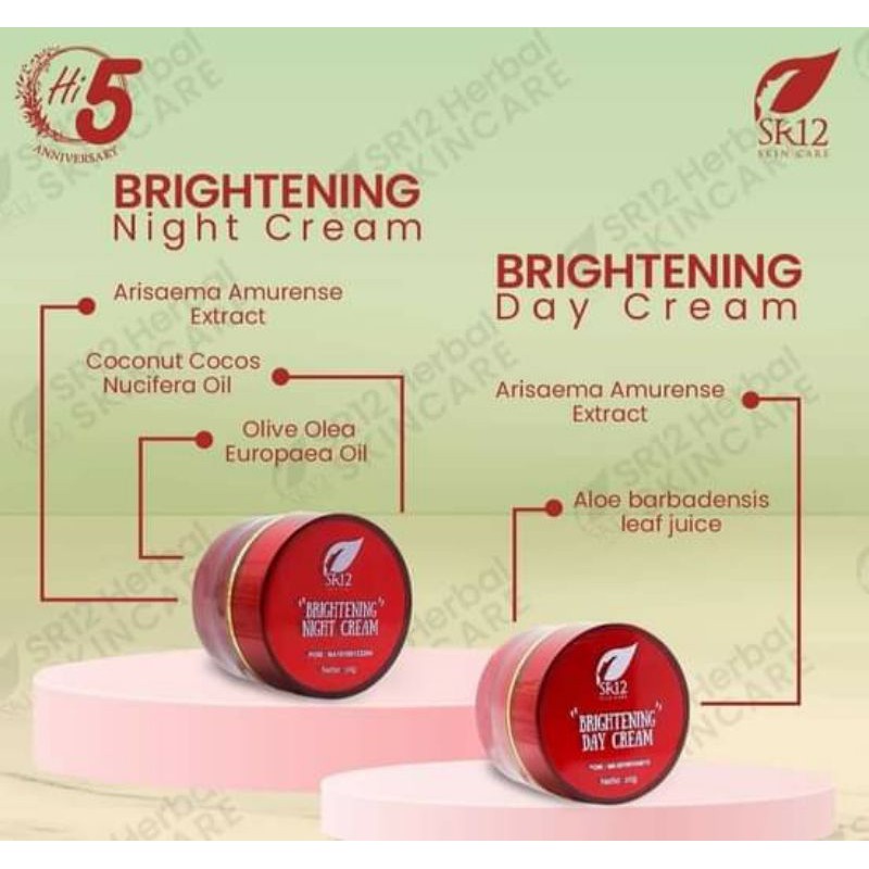 cream brightening sr12