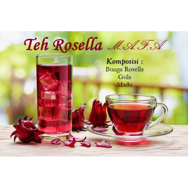 

teh rosella kemasan pouch