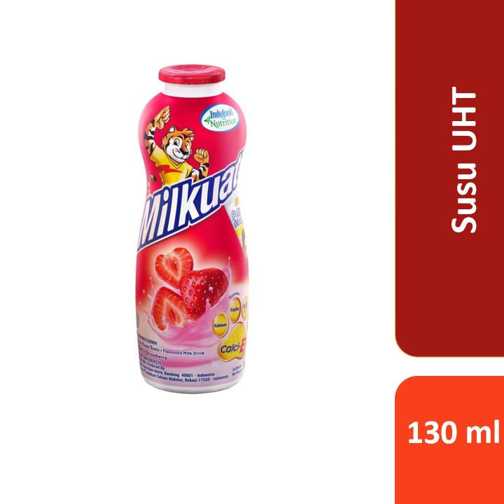 

Milkuat Stroberi Botol 130ml