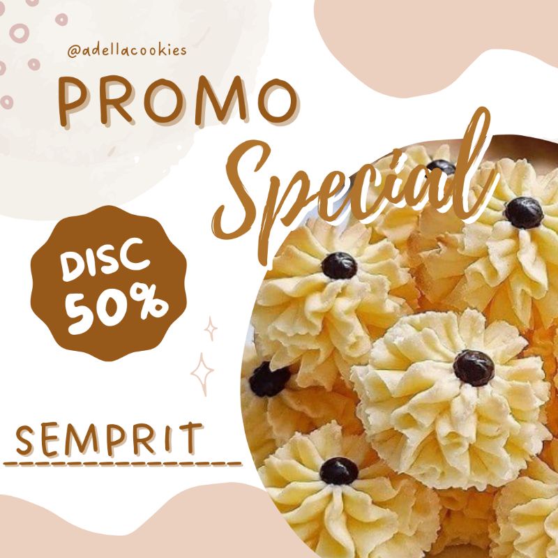 

Kue Semprit Mawar