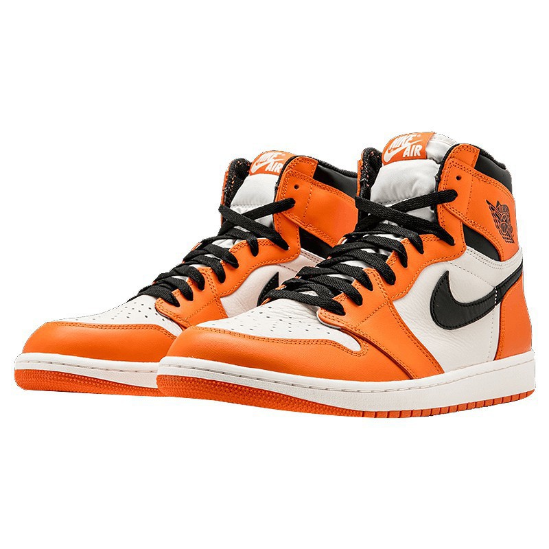 orange nike jordan 1