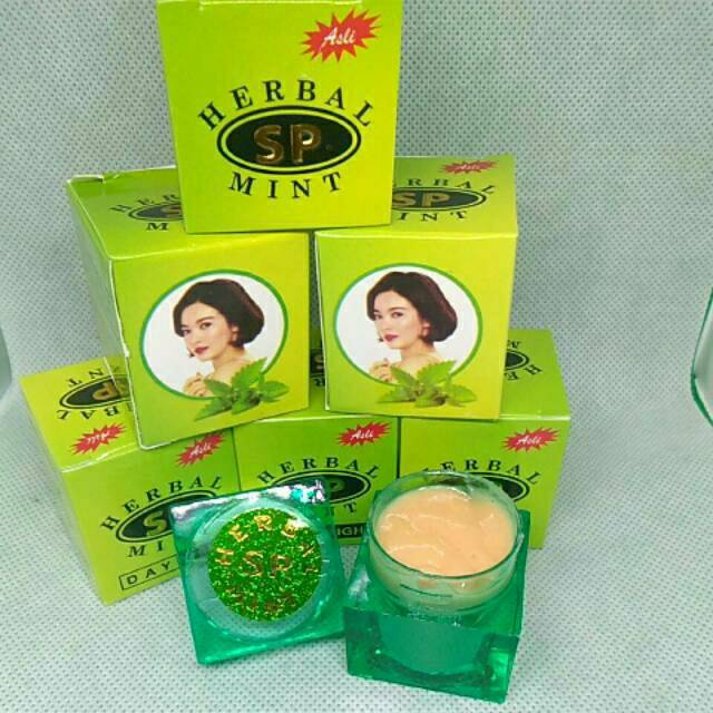 [ 12pcs ] SP HERBAL MINT Whitening Cream