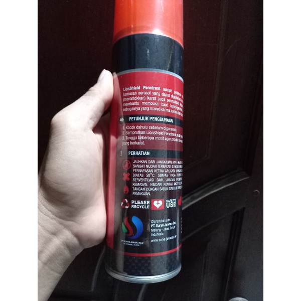 PENETRANT PELUMAS RANTAI GEAR, PEMBERSIH KARAT, PELUMAS SERBA GUNA (NON CFC)