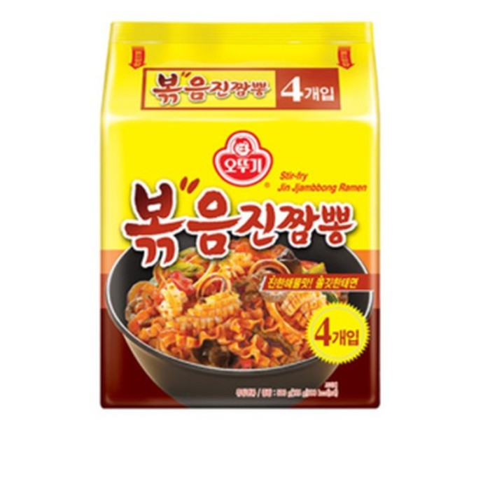 

#HANDCARRY Ottogi Stir-fry Jjampong 125g X 4s - UFOHCR2210