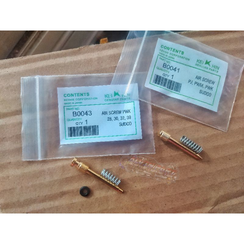 Setelan angin pwk as pj pwm grade A stelan angin air screw keihin pwk air strike 33 35 38 40 Pwk 26 