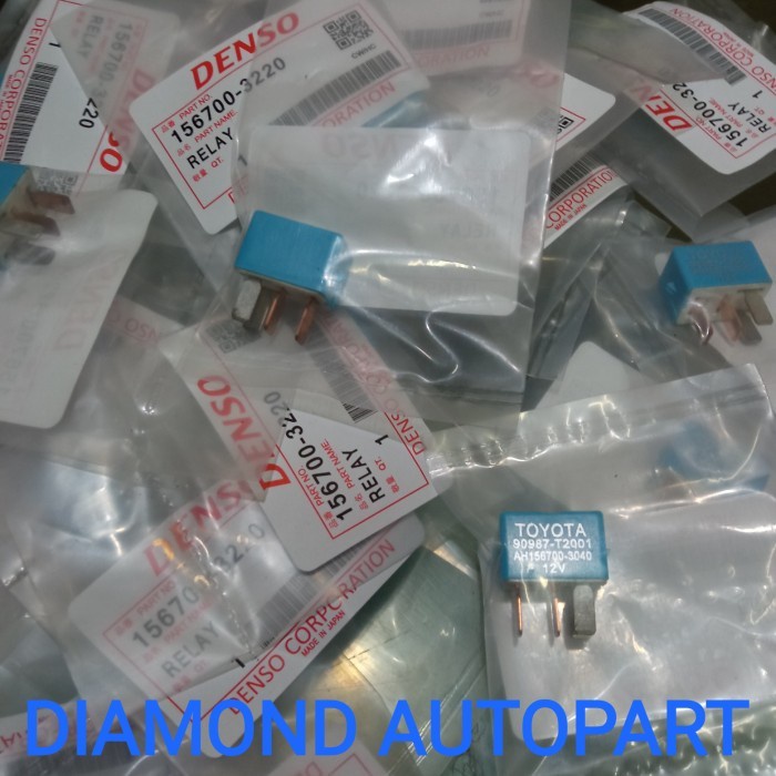 RELAY LAMPU RELAY DENSO KAKI 4 AVANZA