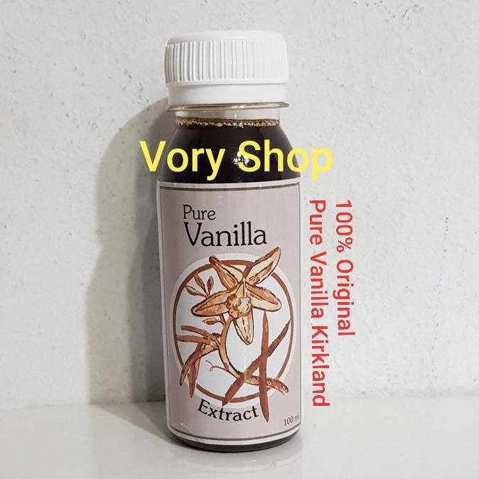 

Kirkland Pure vanilla extract/ vanila cair asli 100ml