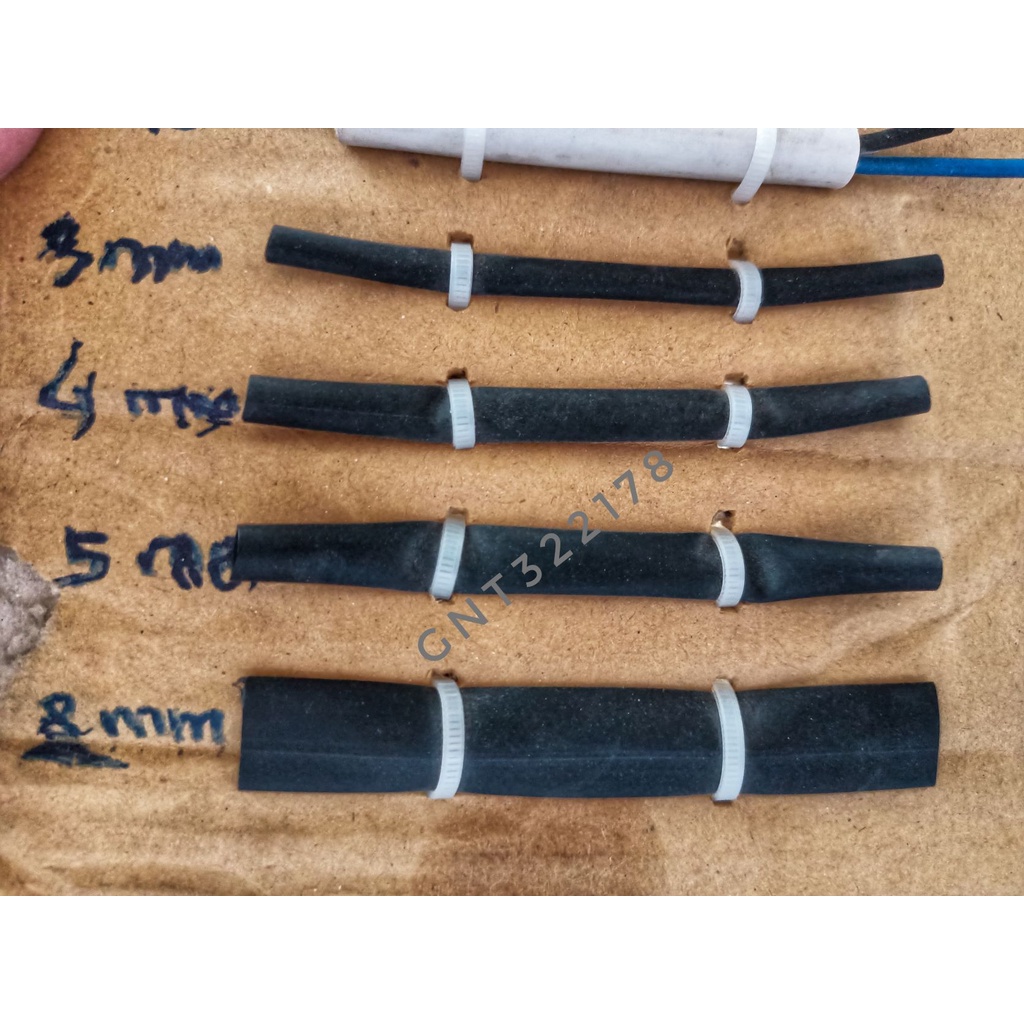 Selongsong Selang Kabel Bakar Heat Shrink Eceran Harga per Meter