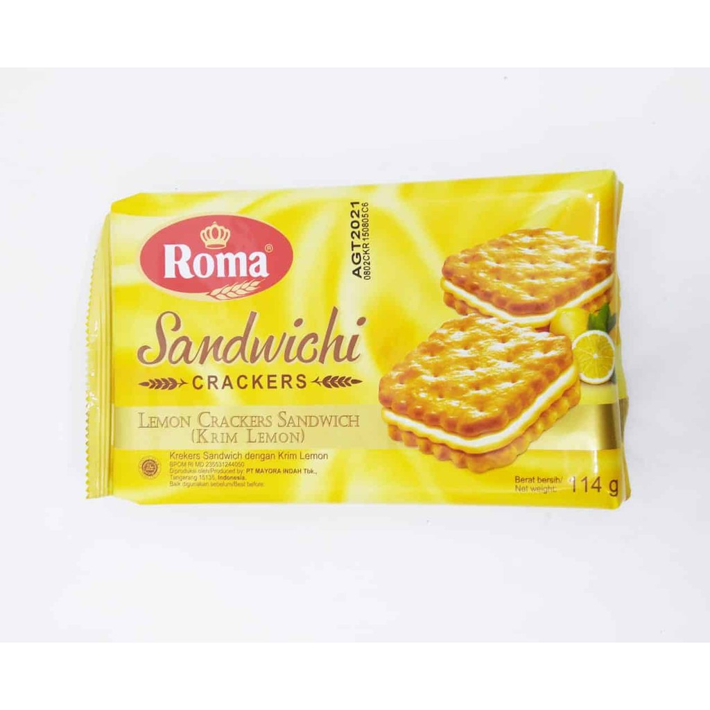 

BISKUIT ROMA SANDWICHI LEMON 114G