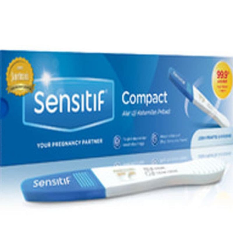 PAKET 3in1 - Testpack Test pack Tes hamil test kehamilan Tespek privasi aman Paket Sensitif testpack alat test kehamilan sensitif compact strip dan Uc