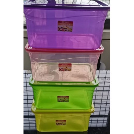 toples/sealpack/foodbox 2500ml warna dan bening