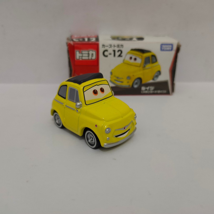TOMICA CARS MOVIE C-12 LUIGI DIECAST MOBIL KARAKTER HARGA MURAH