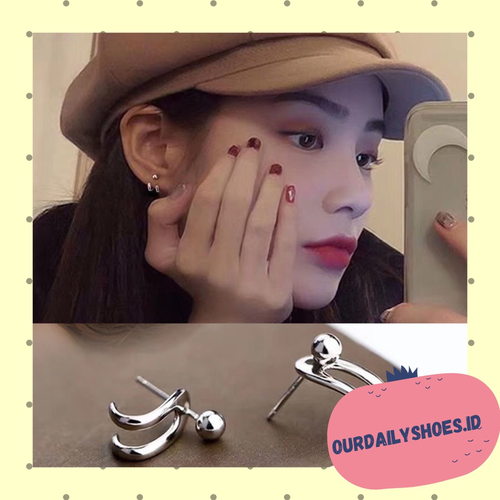 ★ODS★K40 ANTING TUSUK BULAT KECIL WANITA