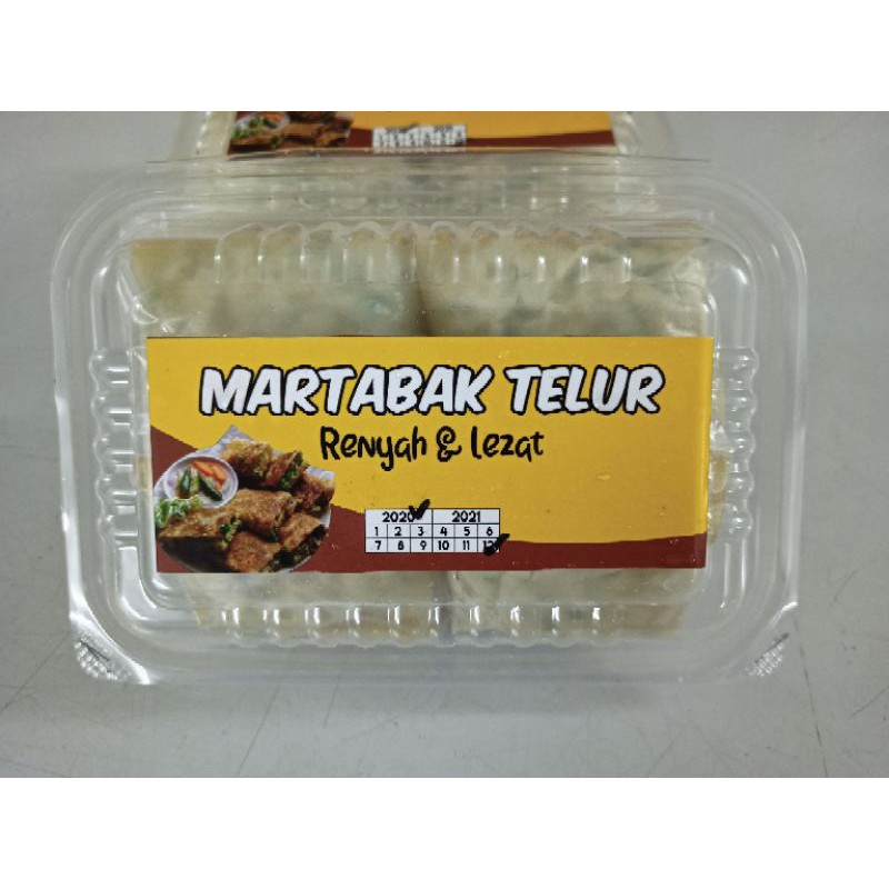 

Martabak Telur isi 8 Enak