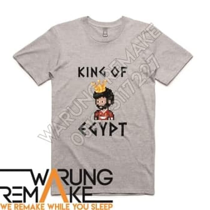 Kaos Baju Combed 30S Distro Mesir King Of Egypt Moh Salah Liverpool