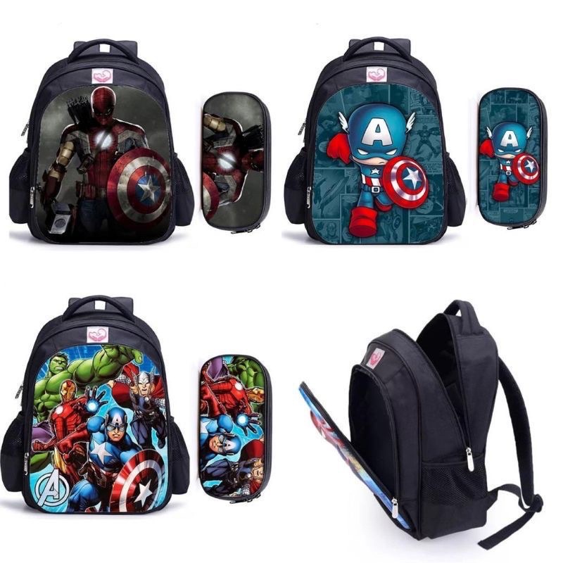 Ransel marvel Anak Laki-Laki Terbaru Harga Murah