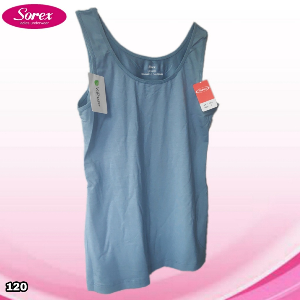 K120 -  TANKTOP ATASAN WANITA DEWASA SOREX ALL SIZE TALI LEBAR