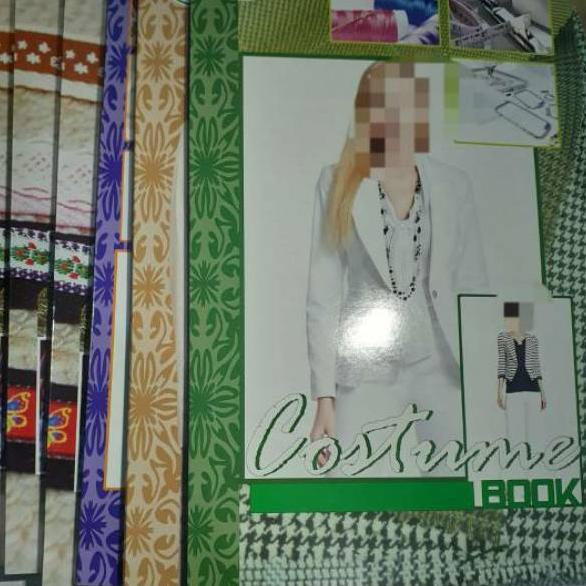 [LD501] Buku pola/buku kostum/costume book/ peralatan menjahit 540CKMC