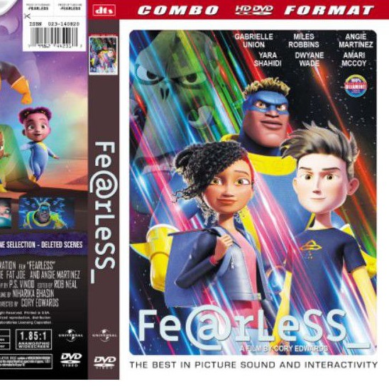 Kaset Disc Film Animasi Anak Bioskop Terbaru - Film Fearless Full Movie