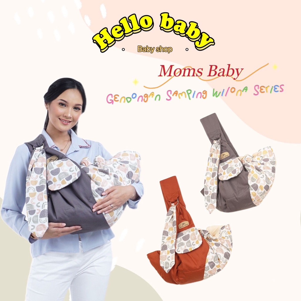 Moms Baby Gendongan Samping Wilona Series - MBG1019