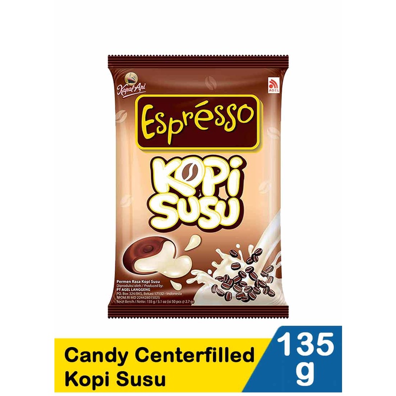 

Espresso Candy Centerfilled Kopi Susu 135g