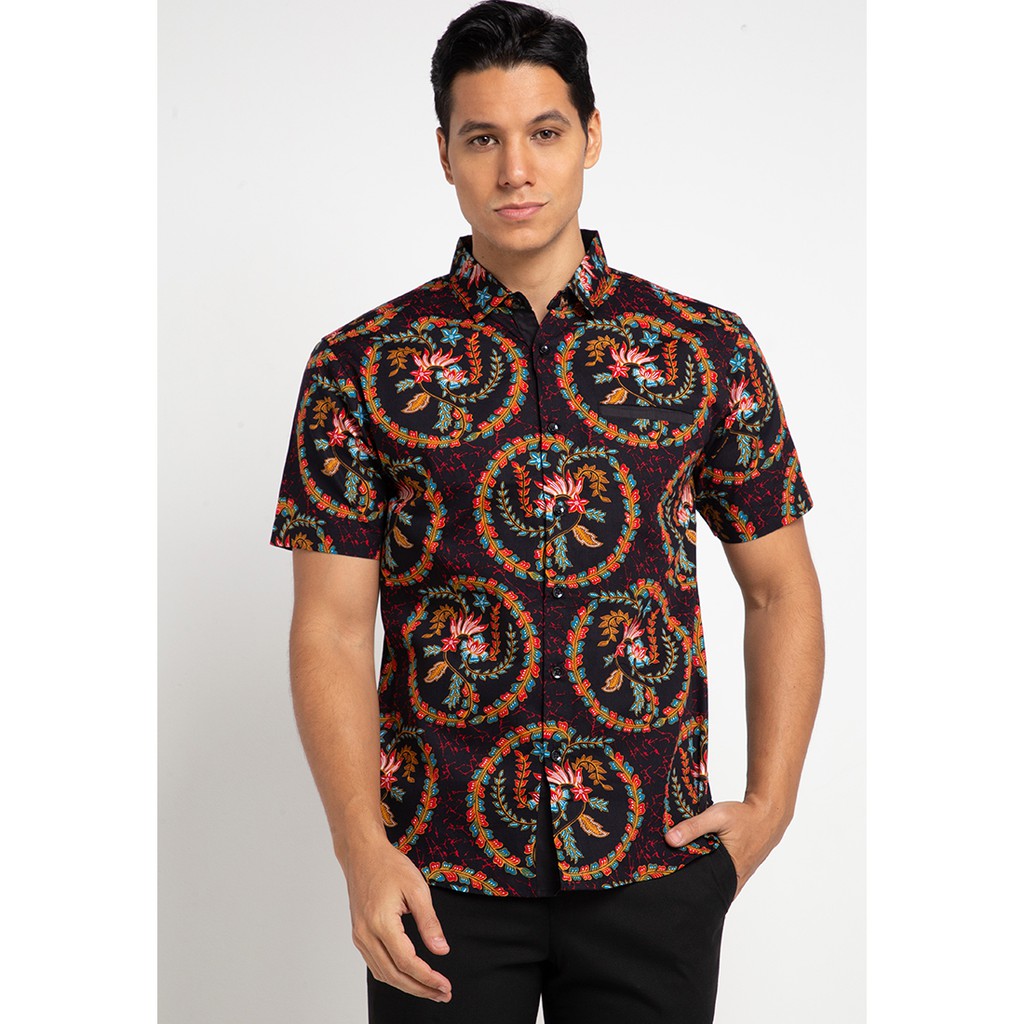 KEMEJA MAN BATIK SEMATA WAYANG / BAJU BATIK PRIA