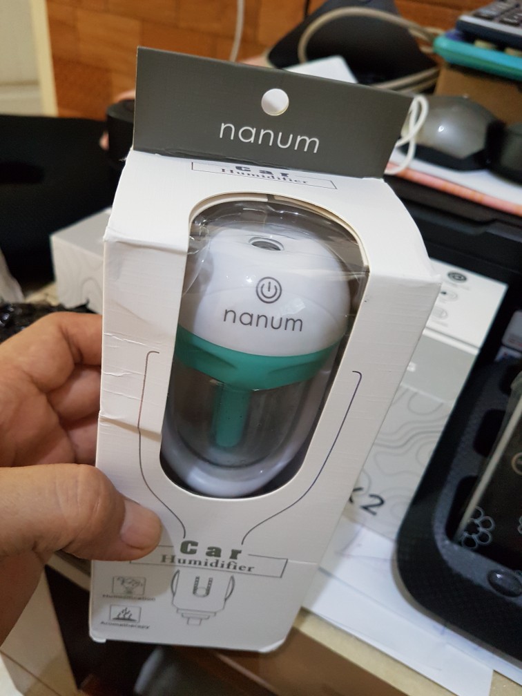Nanum Aromatheraphy Humidifier Car Usb Parfum Mobil