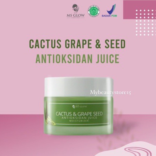 Moisturizer Ms Glow ( Yuzu , Cactus , Watermeon ) | Shopee  