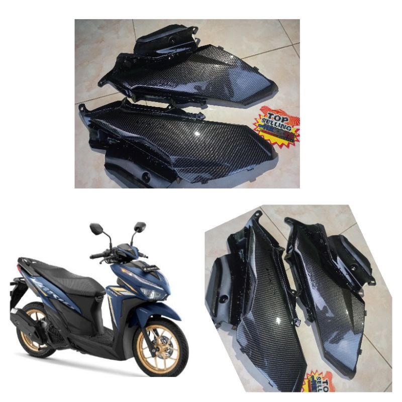 sambungan body motot vario 250 new abs karbon cover sambungan body kasar vario 150 new karbon fullse