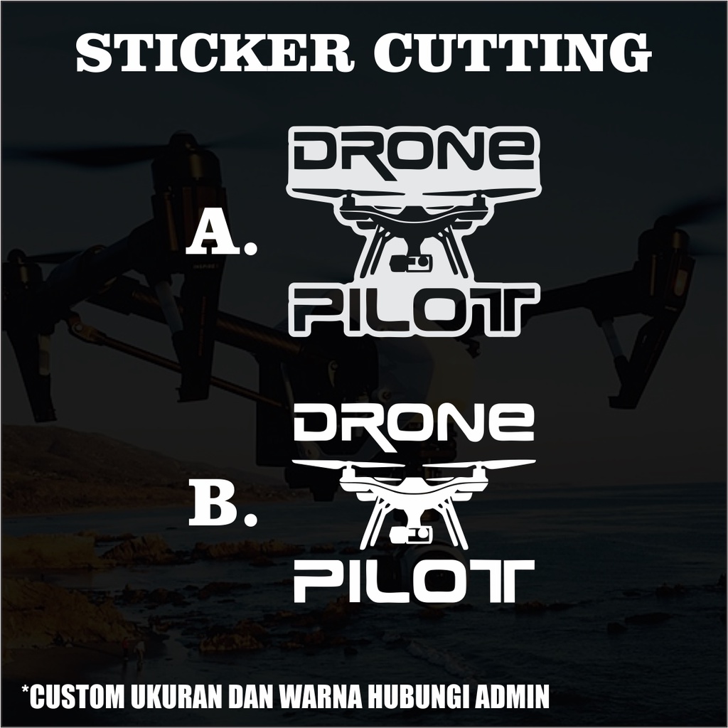 Sticker Cutting Drone Pilot