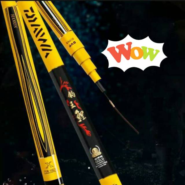 Tegek Daiwa Hamon Gold Xtorque