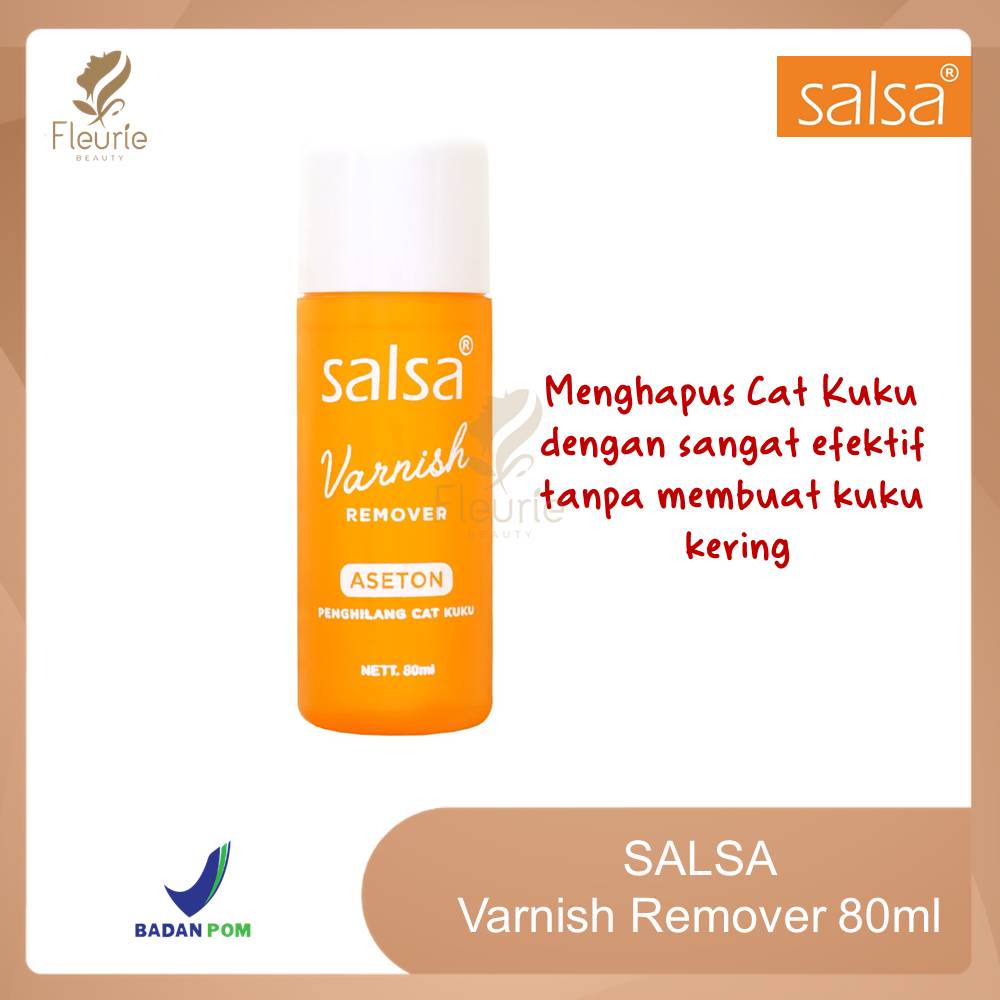 SALSA Varnish / Nail Polish Remover 80ml (Pembersih Cat Kuku) Original BPOM