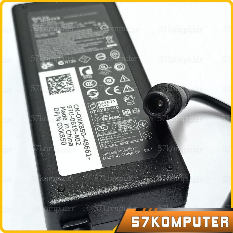 Charger Laptop Dell Latitude 7480 7490 5400 5480 5490 E5470 E6420 5580 5500 5590 E5430 E6410 E5440 E6430 E6440 E6540 E7250 E7440 E7450 19.5V 3.34A 65W