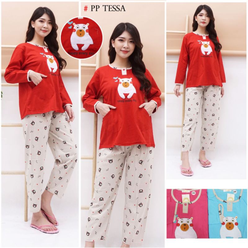 baju tidur PP Tessa premium Ld 104-4