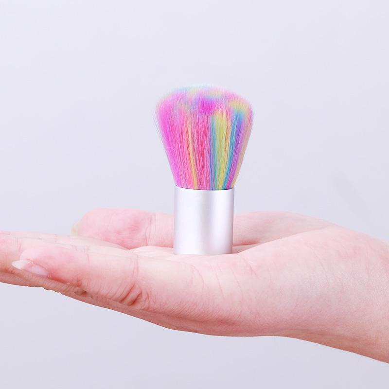 1pc Brush Pembersih Debu Kuku Palsu Akrilik Uv Gel Untuk Nail Art