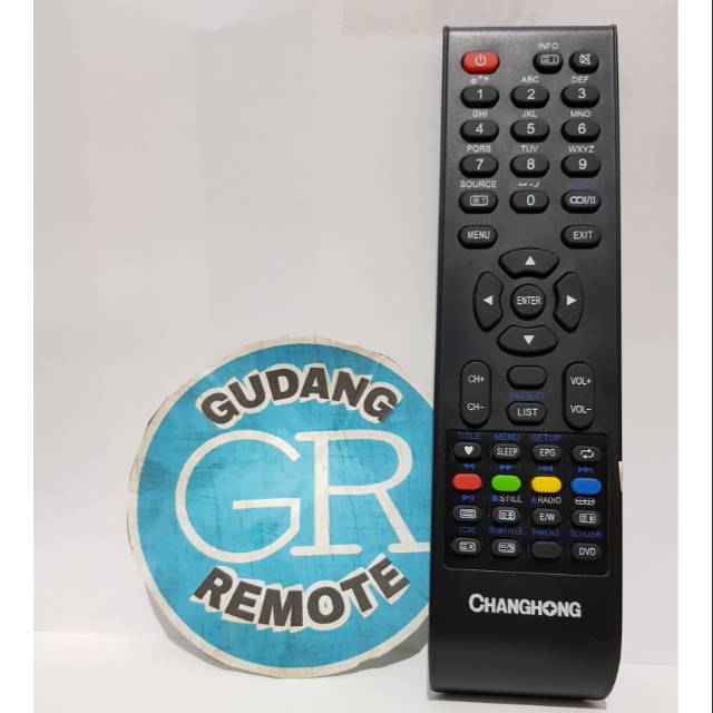 Remote Remot TV CHANGHONG LCD LED