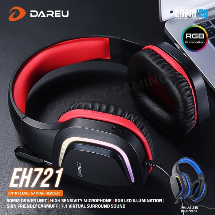 Dareu EH721 / EH-721 RGB Entry Level Gaming Headset