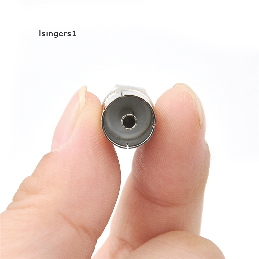 (lsingers1) Adapter Konverter Socket RF Female Ke Tipe F Male