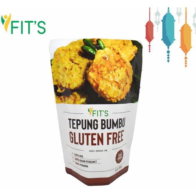

GRATIS ! Tepung Bumbu Gorengan Gluten Free NON MSG 250gr FITS