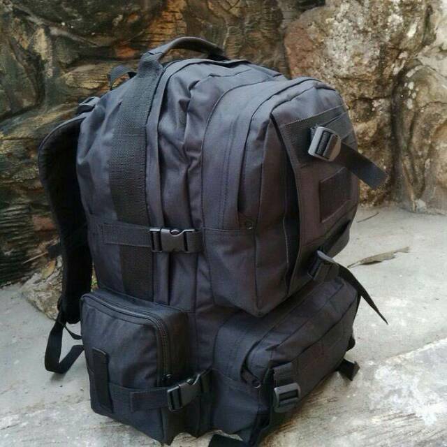 Tas Punggung Hitam/ Ransel Hitam / Tas Outdoor